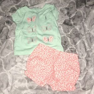 2-Piece Butterfly Short Set 🛍 BOGO 1/2 Off 🛍